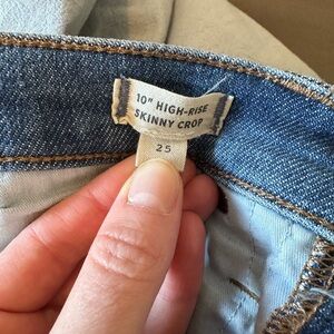 Size 25 Madewell skinny jeans